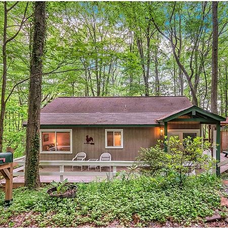 Smoky Mountain Treehouse Villa Maggie Valley Exterior foto